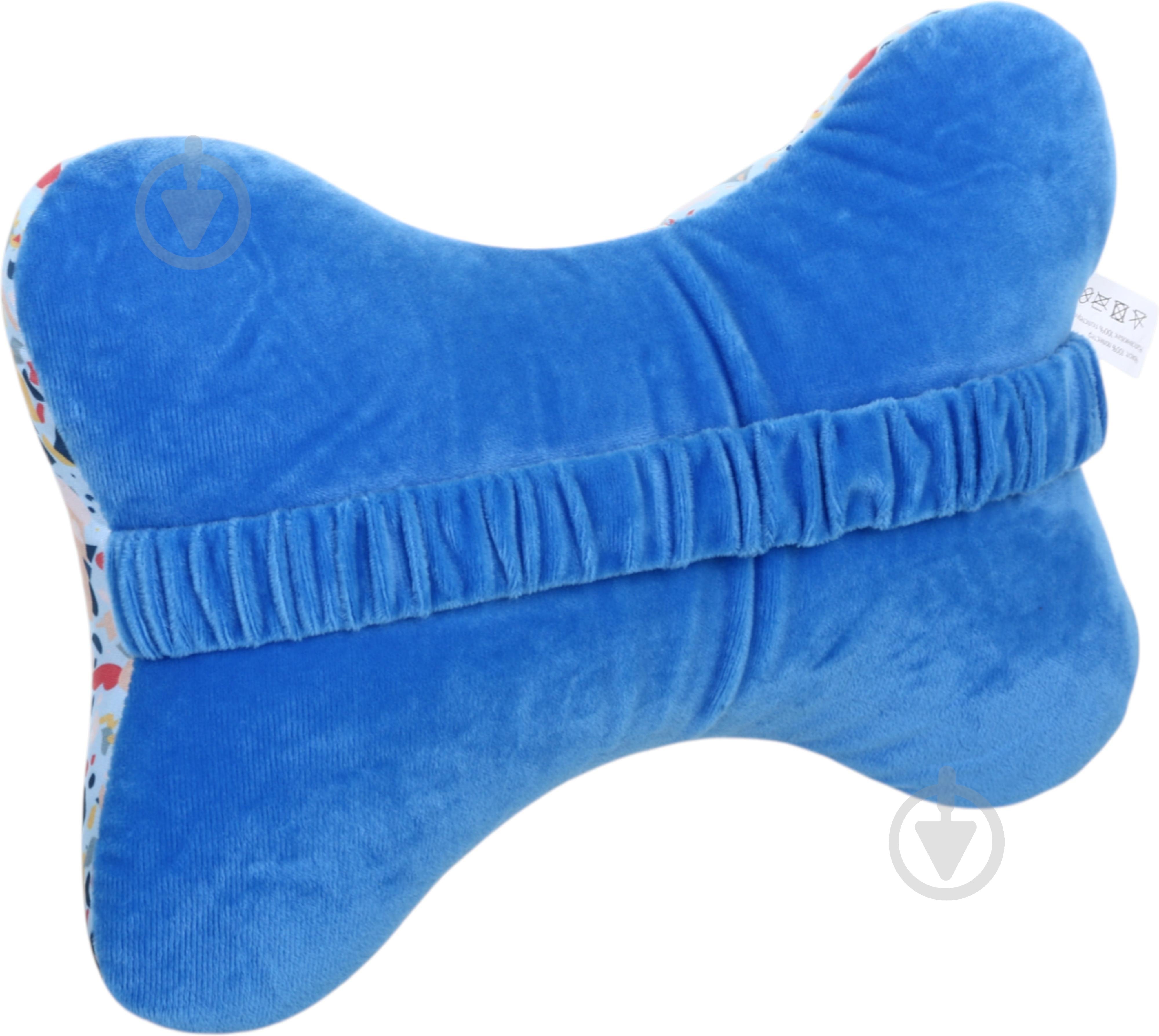 Подушка дорожня Confetti Blue Luna 30x16 см різнокольоровий - фото 3