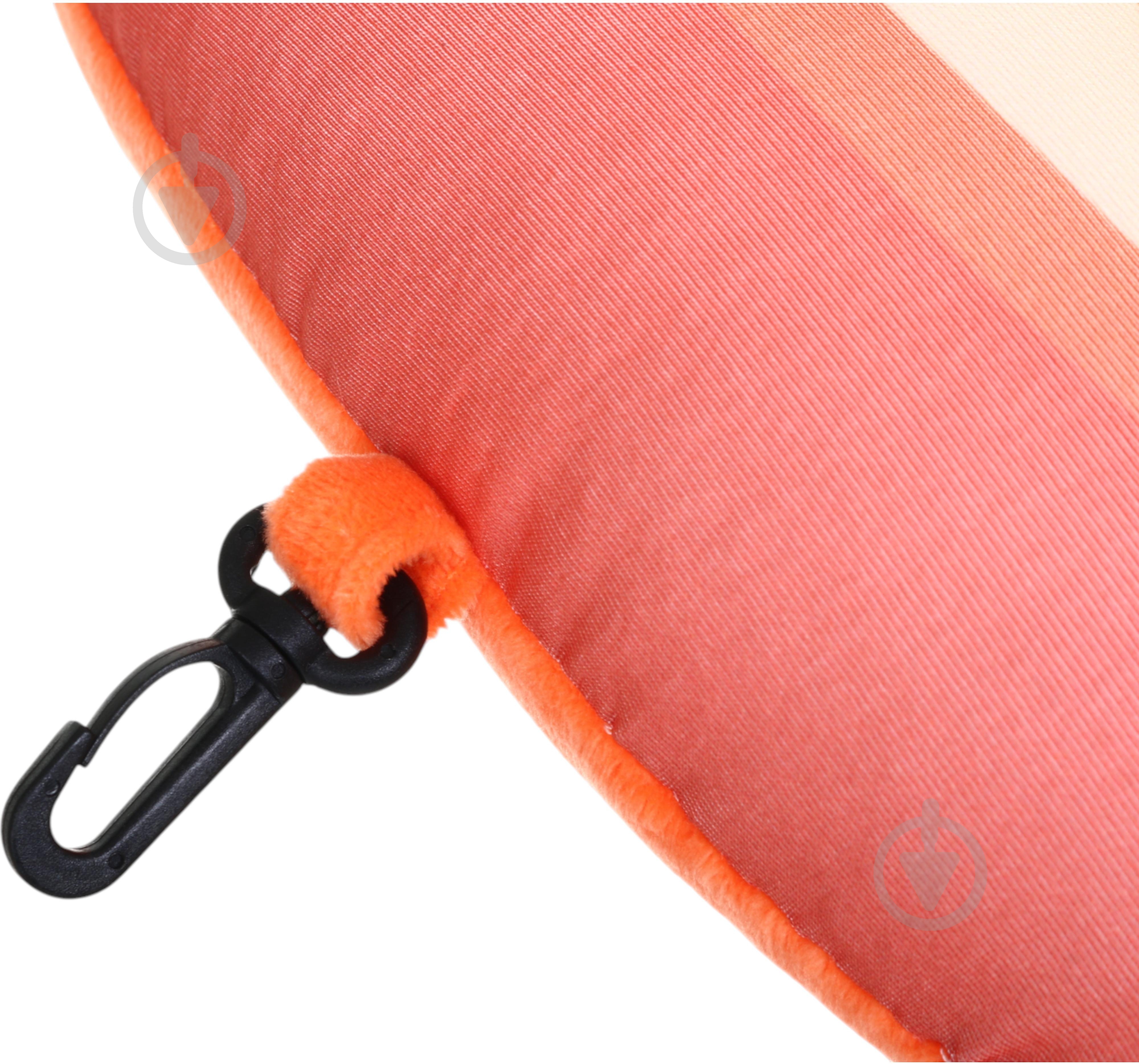 Подушка дорожня Orange Luna 30x30 см різнокольоровий - фото 5