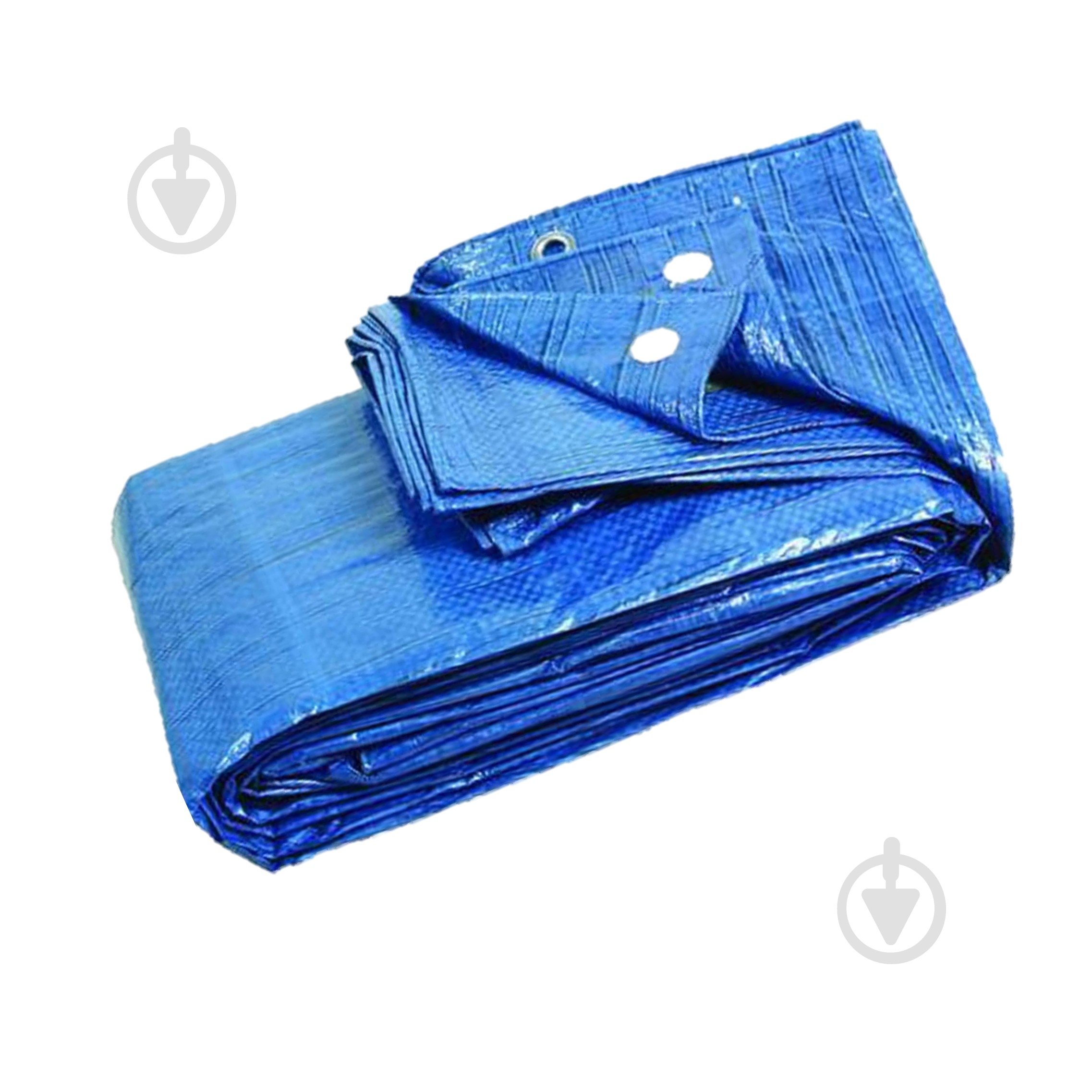 Тент универсальный AGREEN 45 гр/м.кв, 5м х 6м синий S1115 Синий - фото 11