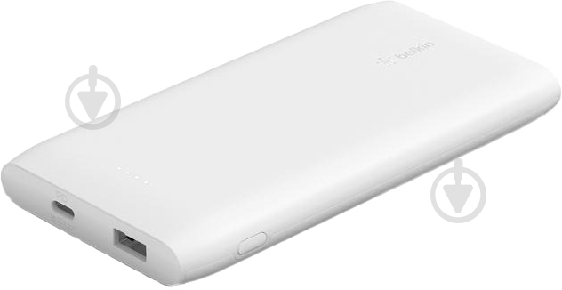 Повербанк Belkin 10000 mAh white (BPB001BTWH) - фото 1 Повербанк Belkin 10000 mAh white (BPB001BTWH) - фото 1