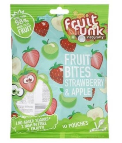 Пастила Fruit Funk Снек фруктовый микс Клубника и Яблоки 100 г - фото 1 Пастила Fruit Funk Снек фруктовый микс Клубника и Яблоки 100 г - фото 1