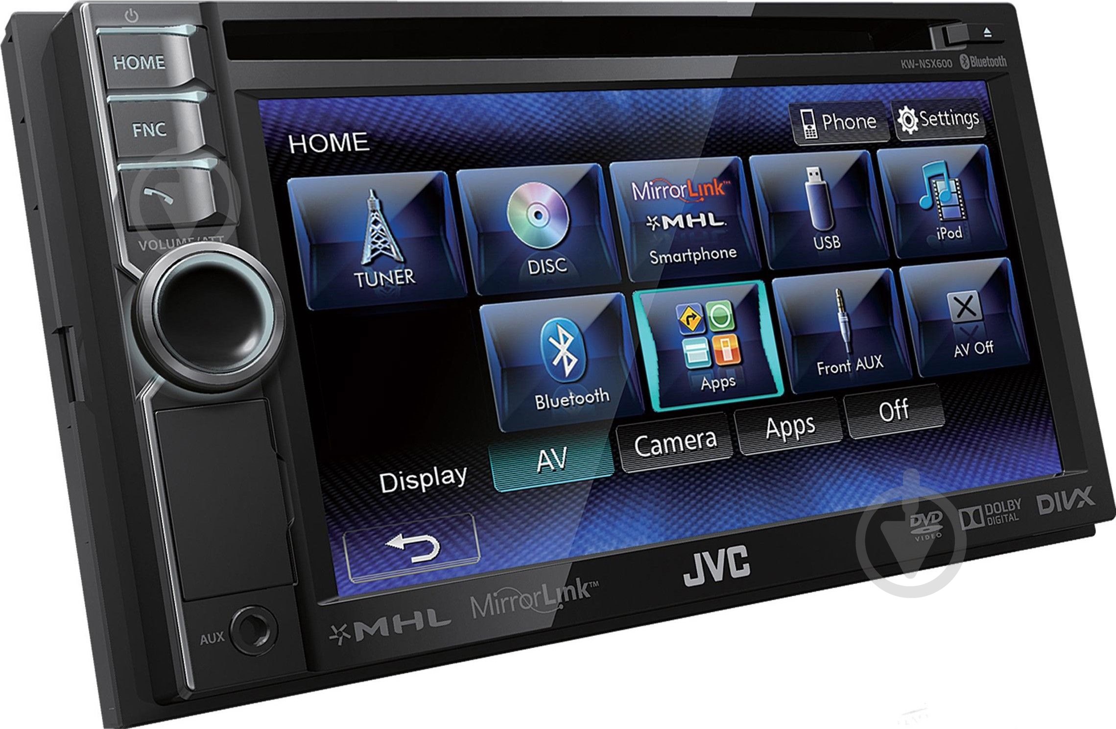 Автомагнитола JVC KW-NSX600EE - фото 1