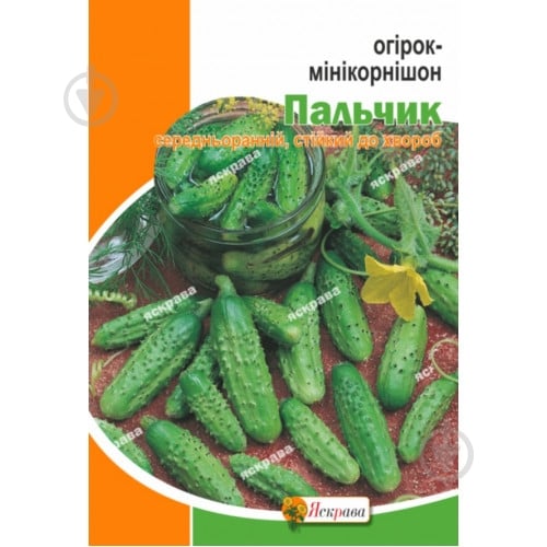 Семена Яскрава огурец Пальчик 3 г (4823069918583) - фото 1