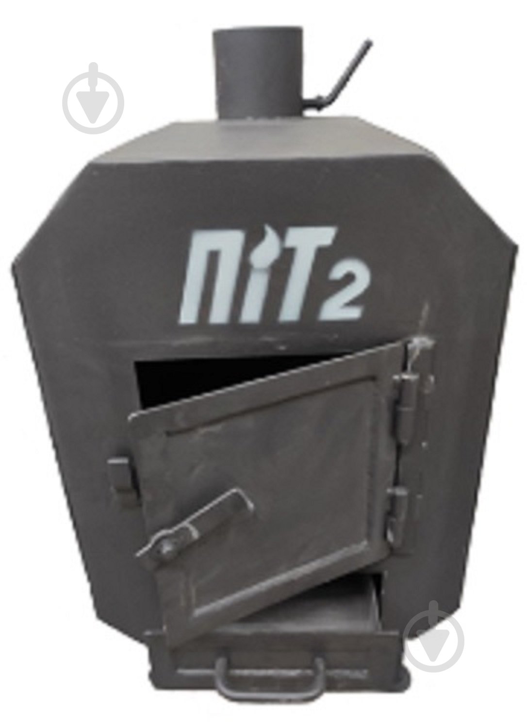 Печь с дожиганием пиролизных газов и варочной поверхностью ПИТ-2 - фото 1 Печь с дожиганием пиролизных газов и варочной поверхностью ПИТ-2 - фото 1