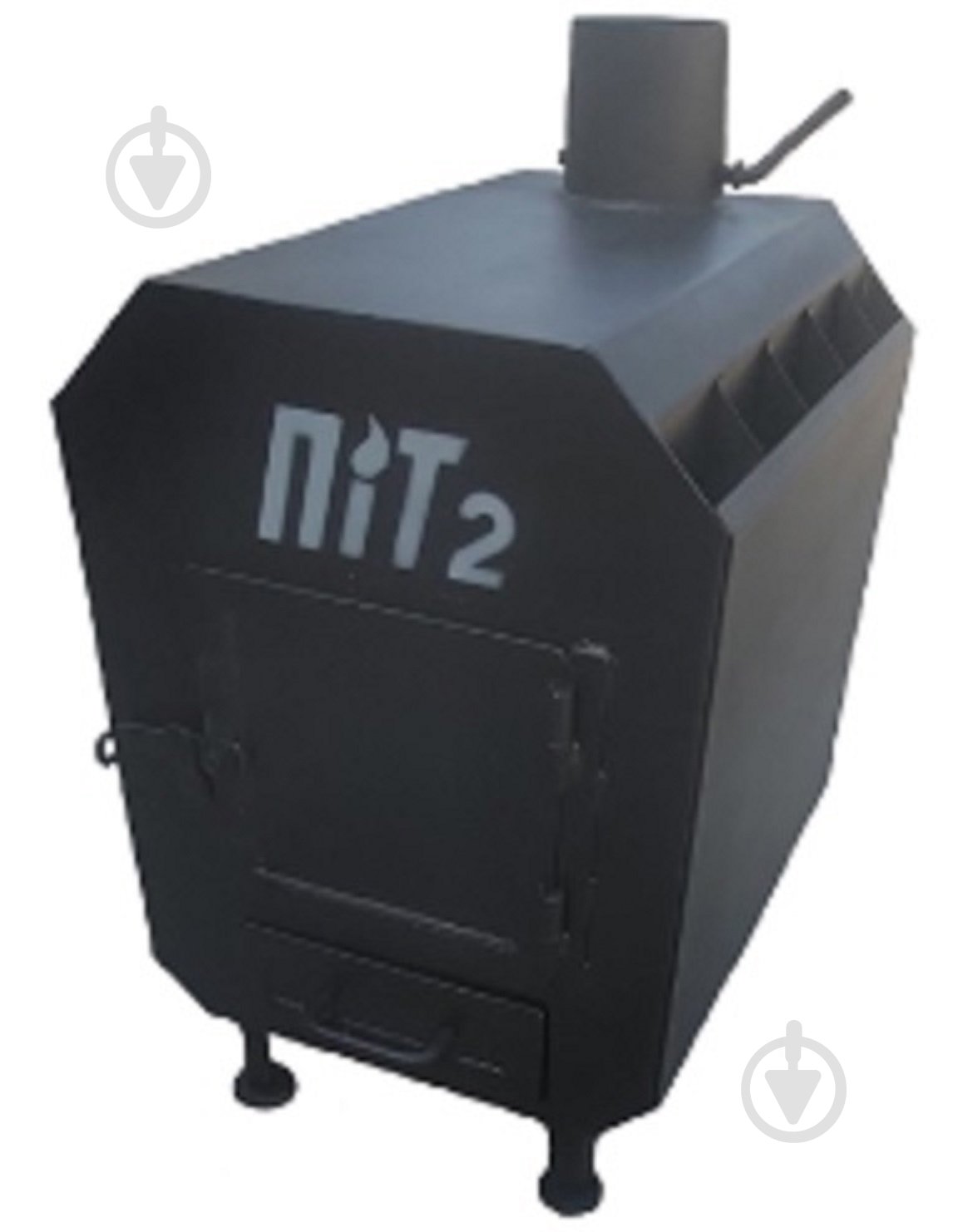 Печь с дожиганием пиролизных газов и варочной поверхностью ПИТ-2 - фото 2 Печь с дожиганием пиролизных газов и варочной поверхностью ПИТ-2 - фото 2