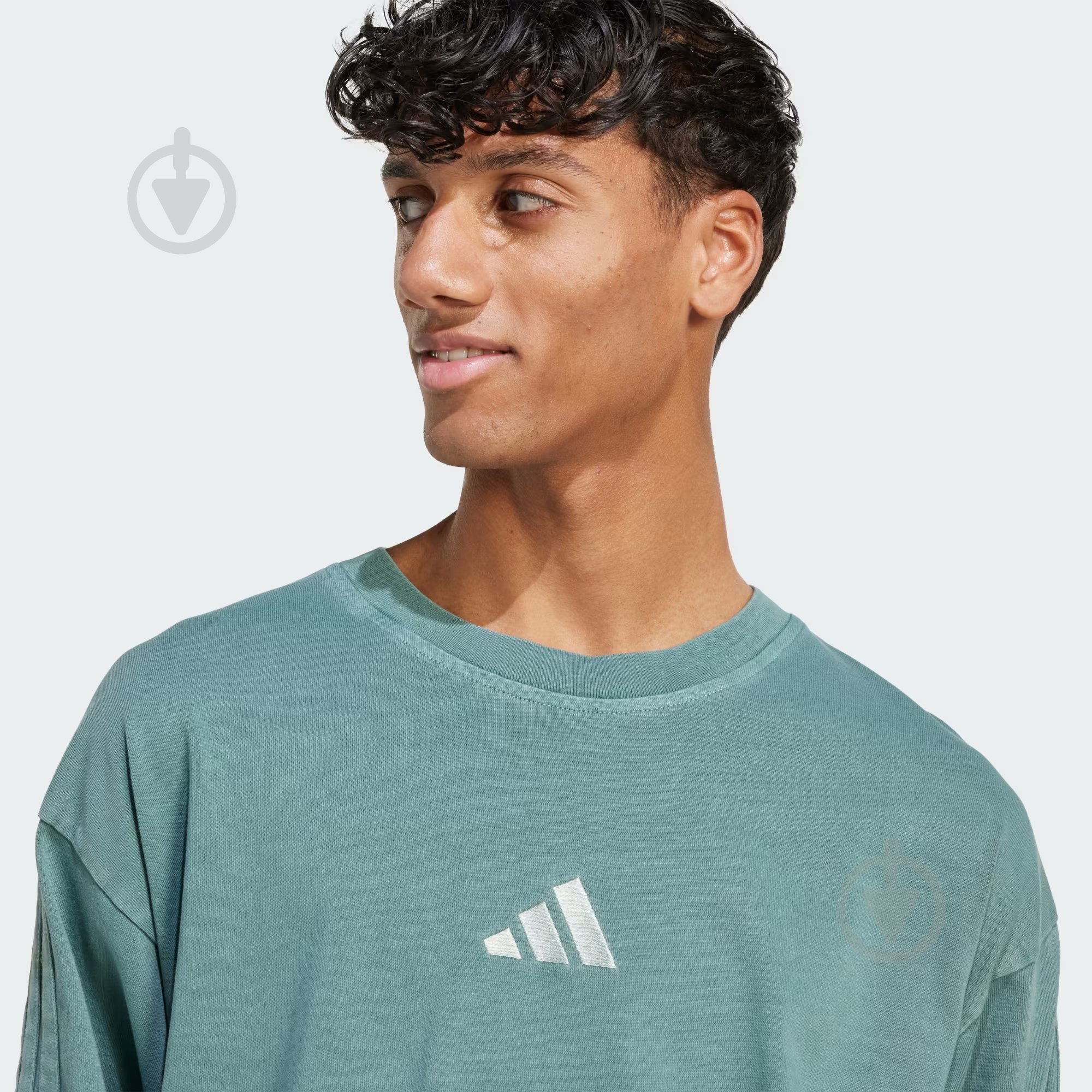 Футболка Adidas M A SZN W T JN0610 р.XL зеленый - фото 4