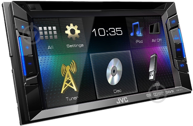 Автомагнітола JVC KW-V11EE - фото 2 Автомагнітола JVC KW-V11EE - фото 2