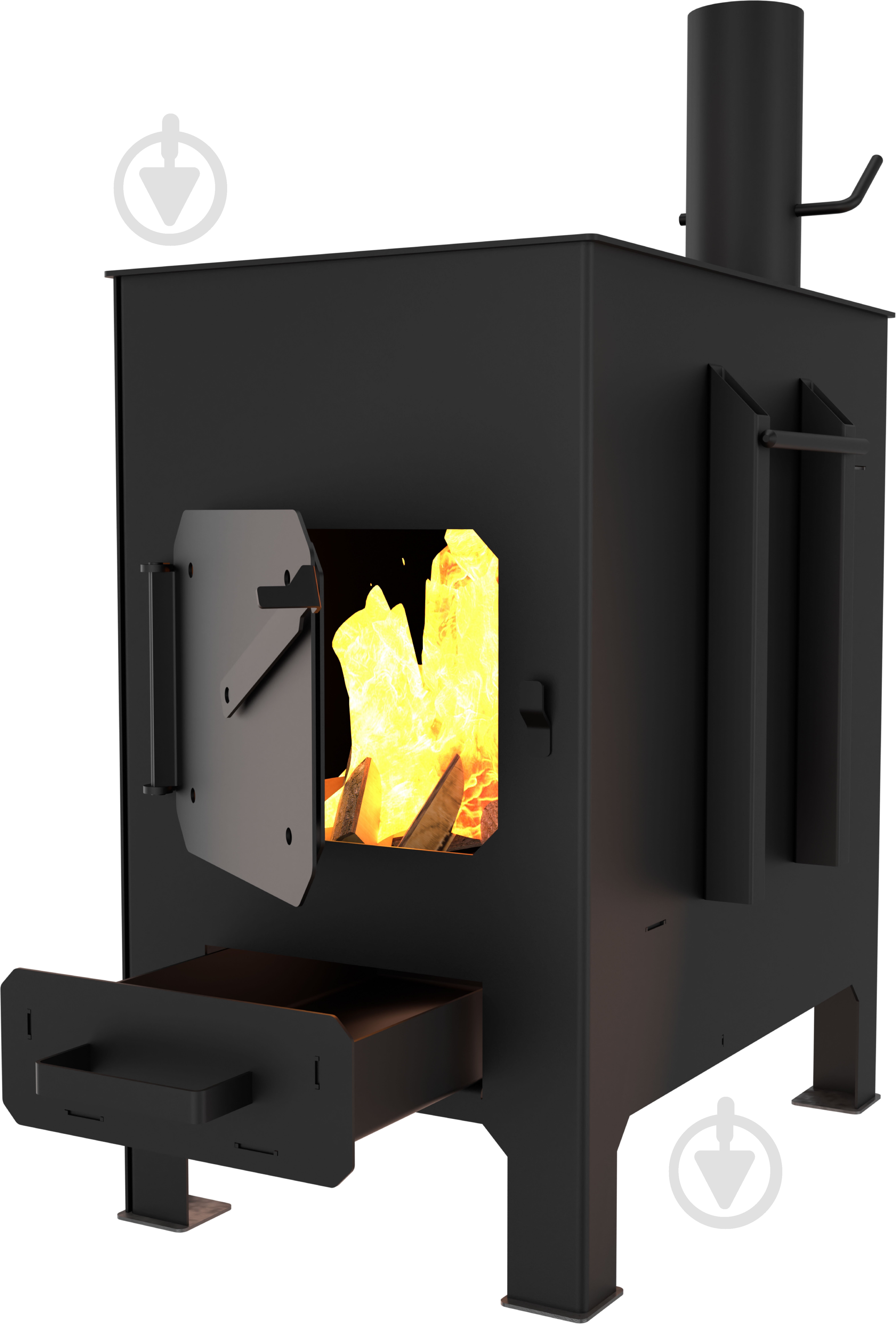 Печь-буржуйка Стальная БПС-540 - фото 6