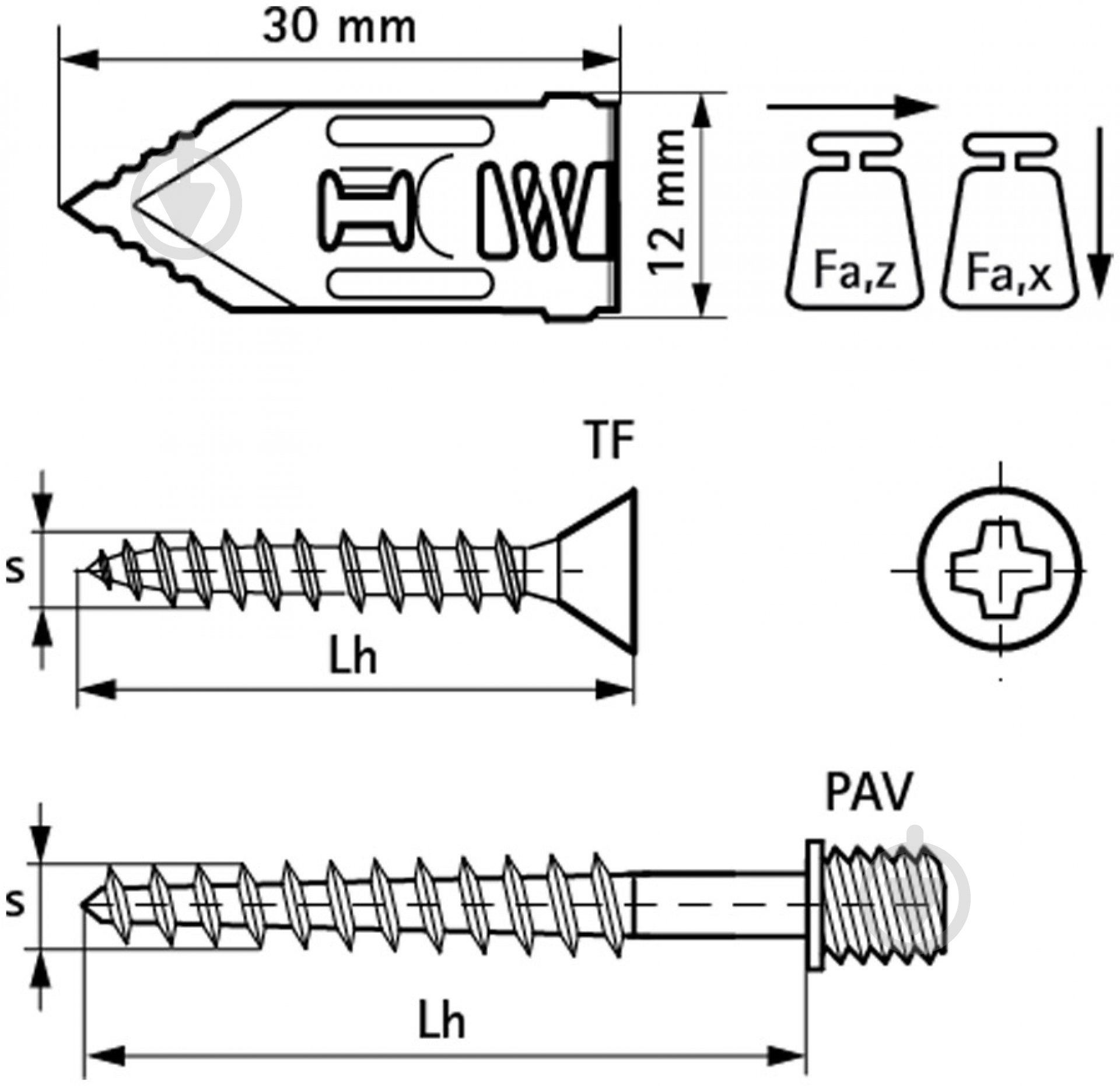 Супергипсгвоздь для гипсокартона уп. 4 шт - фото 3