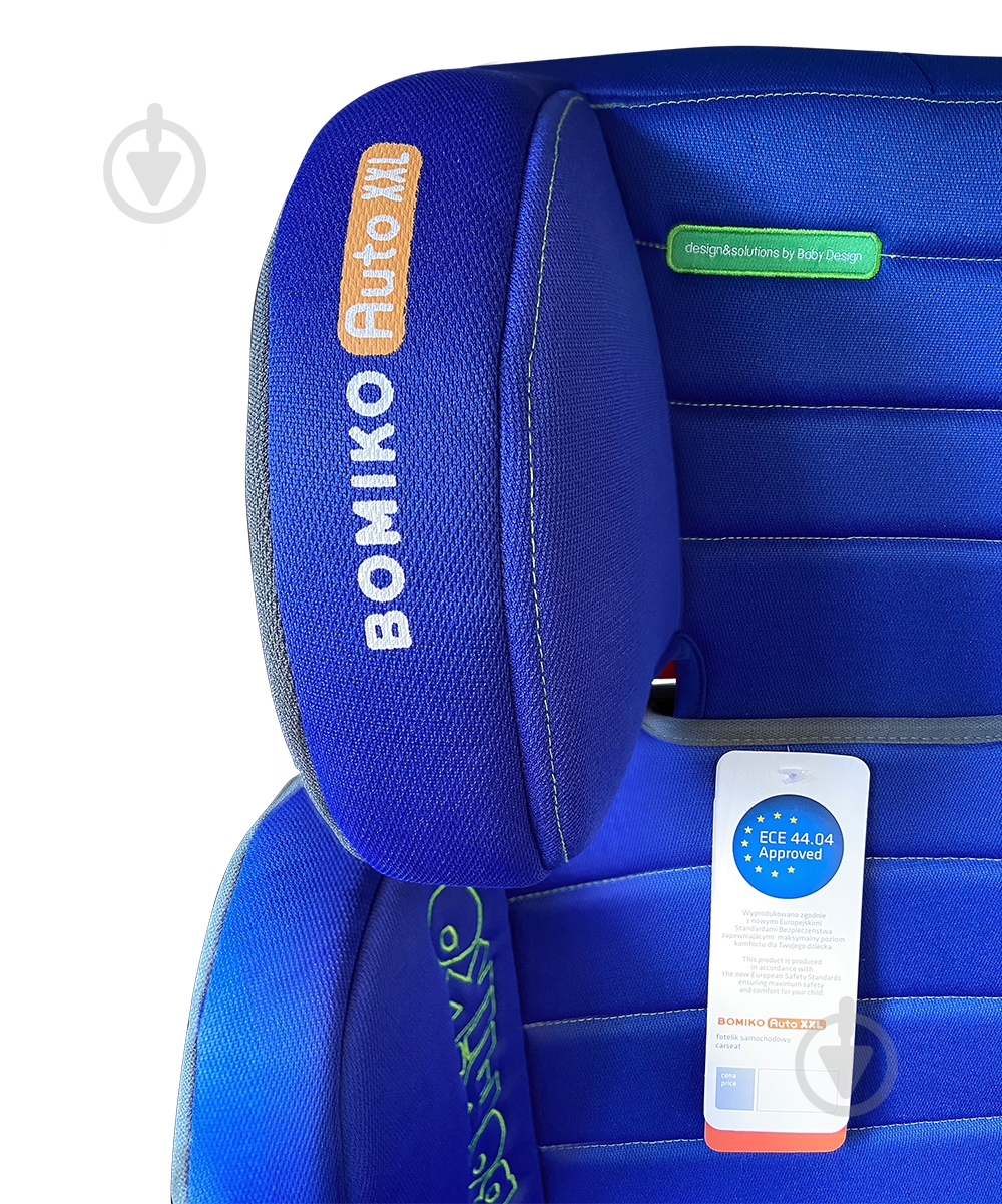Автокрісло BOMIKO Auto XXL 03 синій blue - фото 5 Автокрісло BOMIKO Auto XXL 03 синій blue - фото 5