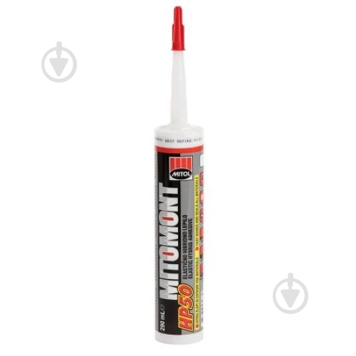 Герметик универсальный MITOL Mitomont HP50 белый 290 мл - фото 1