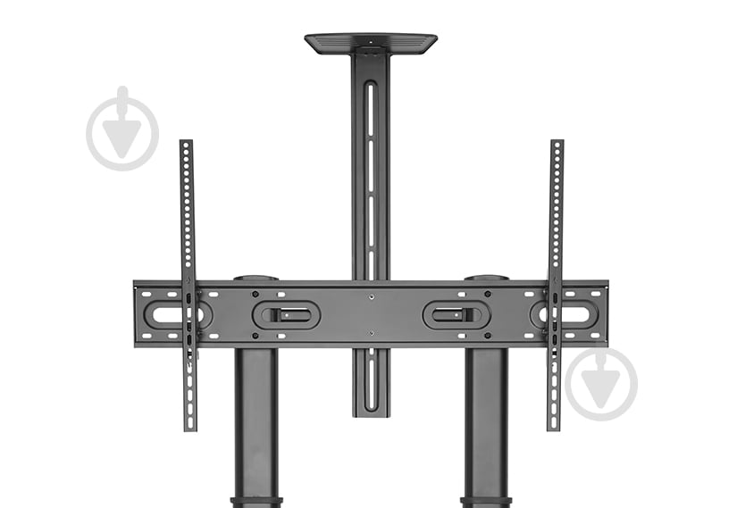 Мобильная подставка Gembird TVS-100T-02 с регулировкой высоты и колесиками наклонные 60"-100" черный - фото 4 Мобильная подставка Gembird TVS-100T-02 с регулировкой высоты и колесиками наклонные 60"-100" черный - фото 4