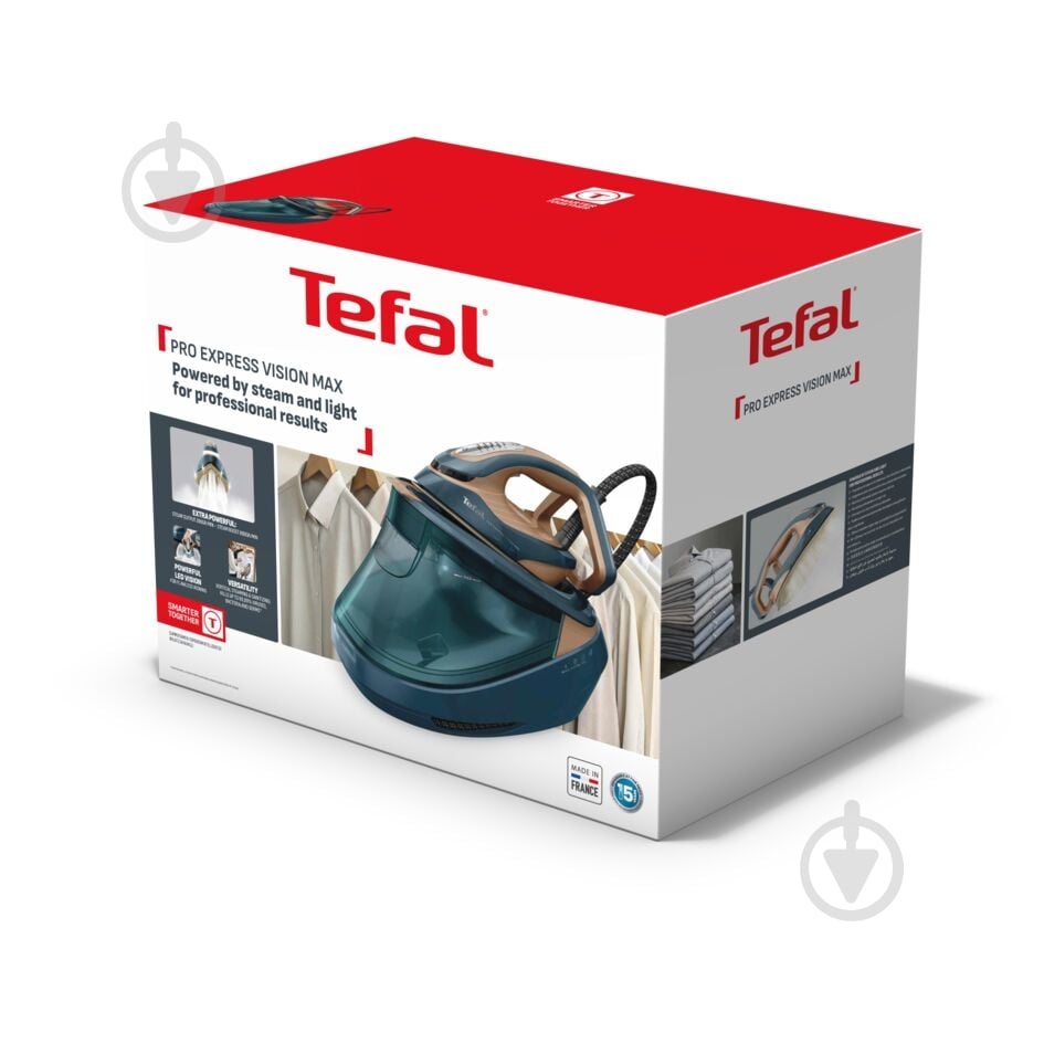 Утюг с парогенератором Tefal Pro Express Vision Max GV9920E0 GV9920E0 - фото 14 Утюг с парогенератором Tefal Pro Express Vision Max GV9920E0 GV9920E0 - фото 14