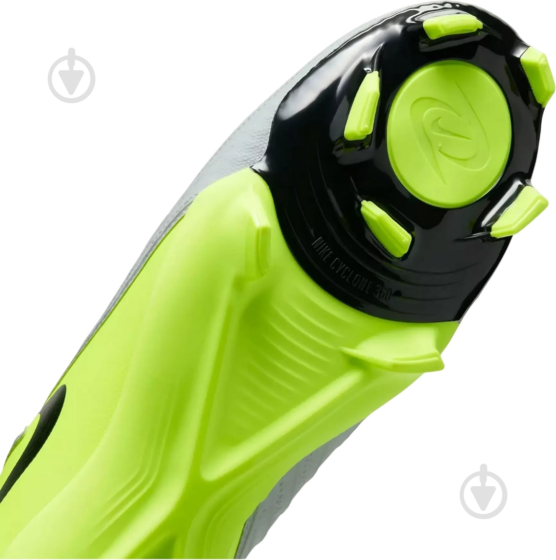 Бутси Nike Phantom Gx II Academy Fg/Mg FD6723-003 р.42 сірий із зеленим - фото 3