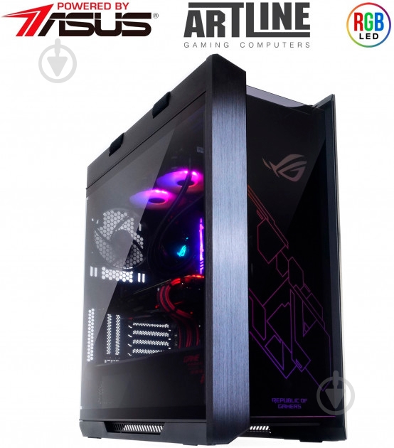 Компьютер персональный Artline Gaming STRIX (STRIXv31) black - фото 10