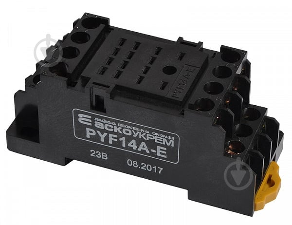 Промежуточное реле Аско-Укрем Колодка PYF14A-E МY4 - фото 1 Промежуточное реле Аско-Укрем Колодка PYF14A-E МY4 - фото 1