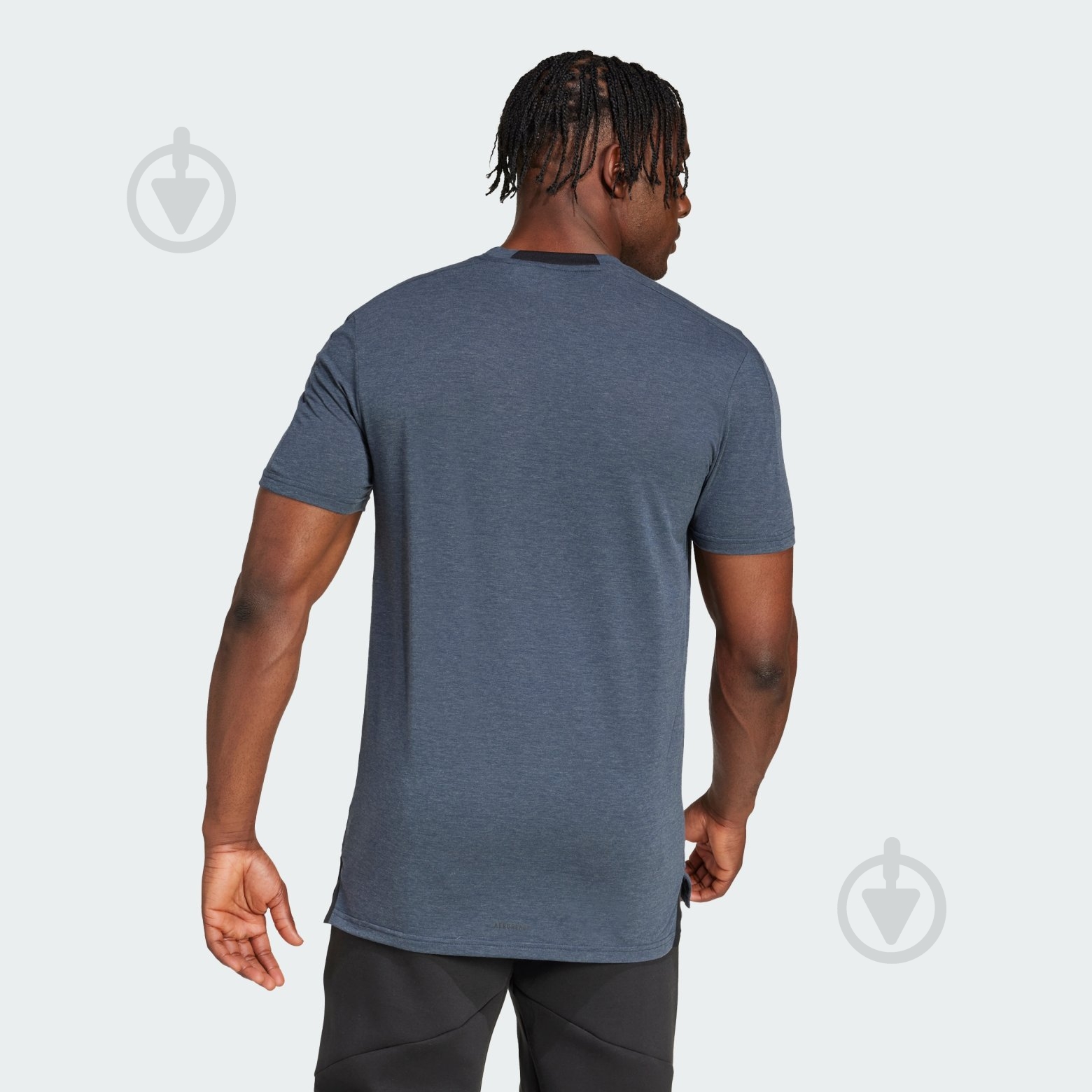 Футболка Adidas D4T TEE JI5770 р.S серый - фото 2