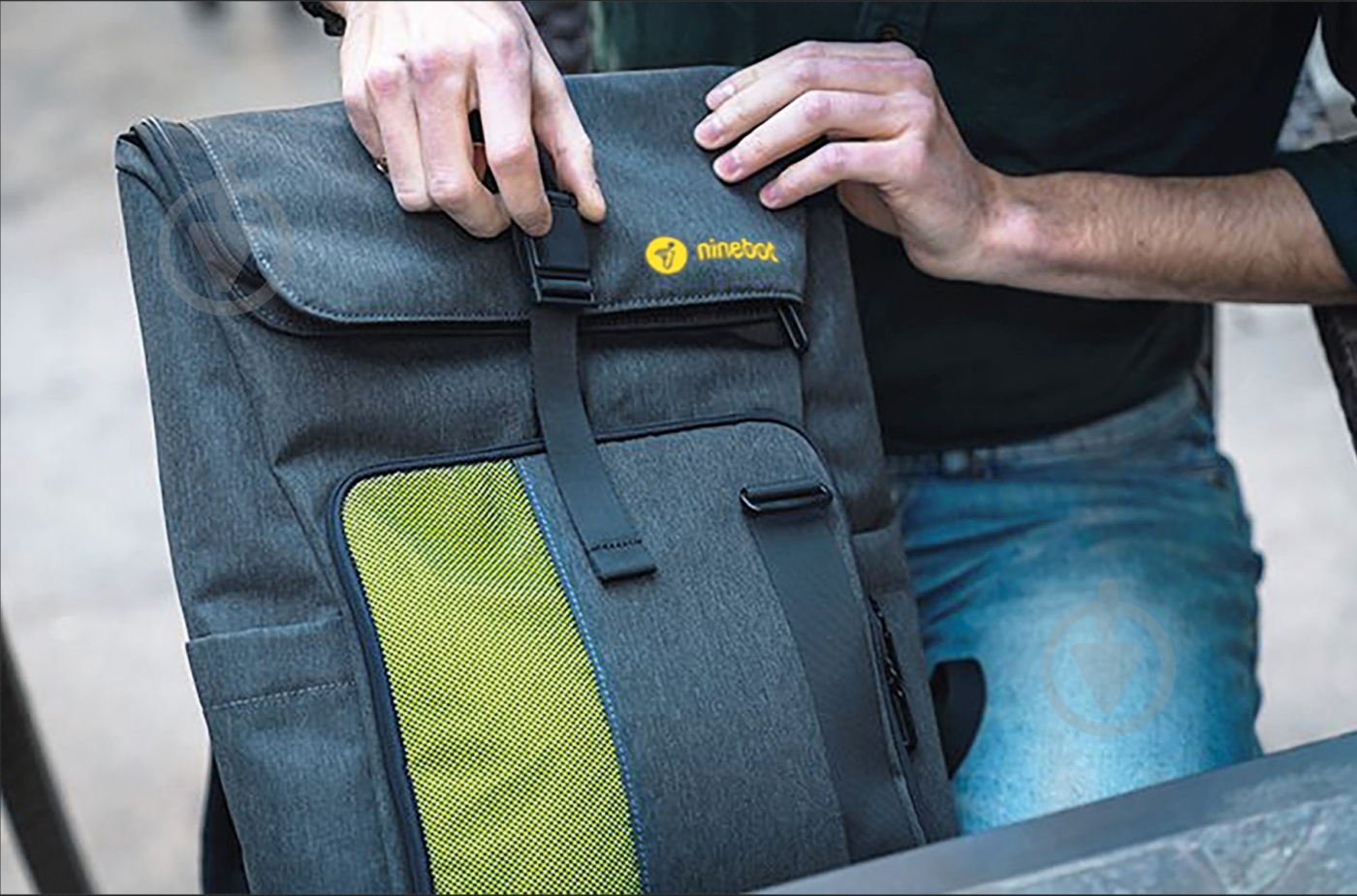 Рюкзак Segway-Ninebot Dark Grey&Yellow - фото 4