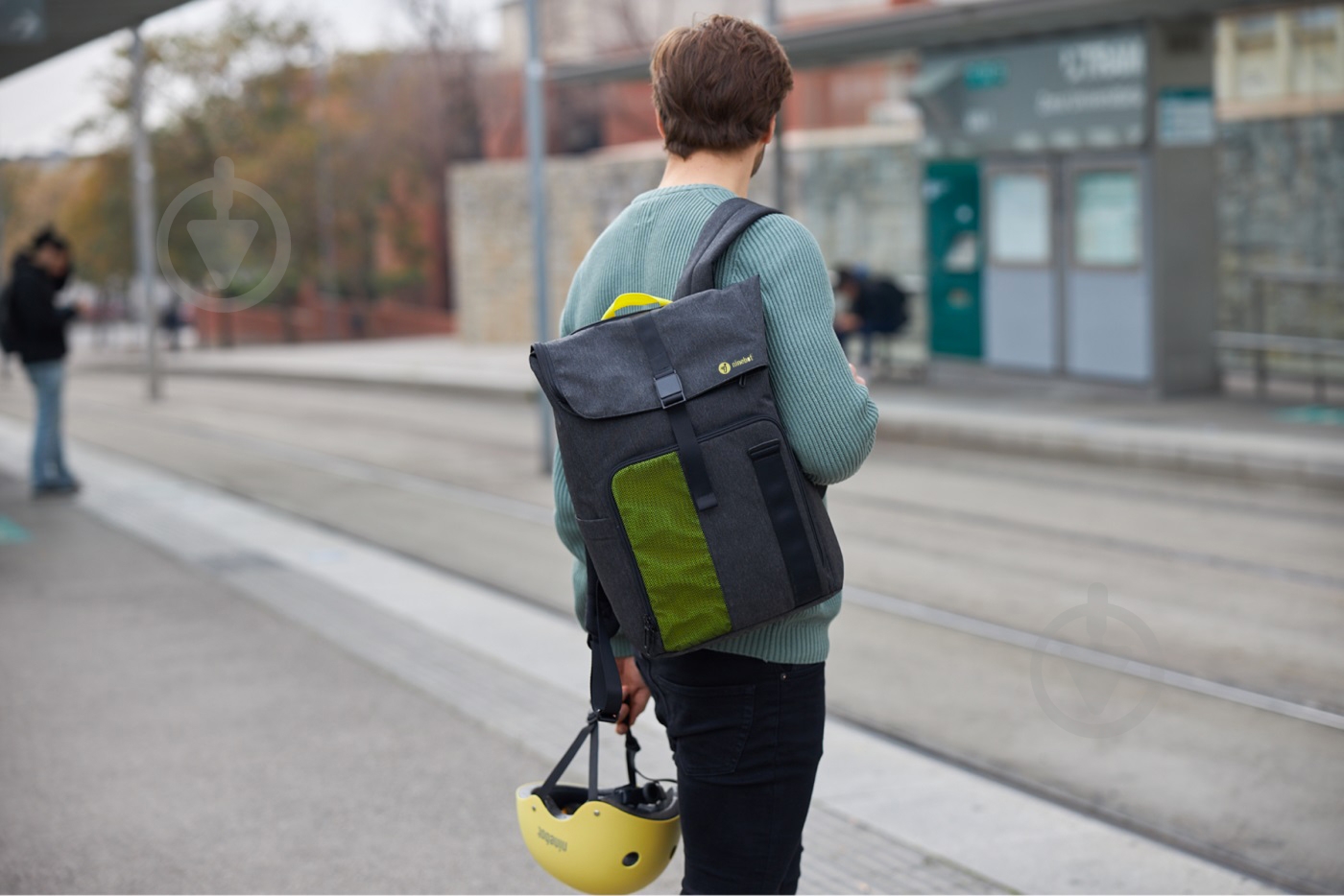 Рюкзак Segway-Ninebot Dark Grey&Yellow - фото 5