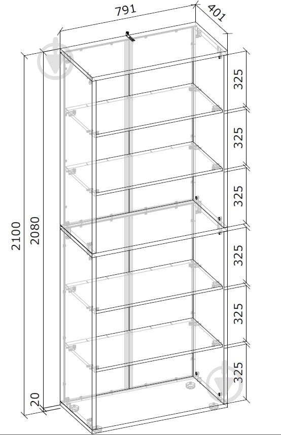 Офисная модульная система Грейд Кабинет руководителя Верона - фото 4