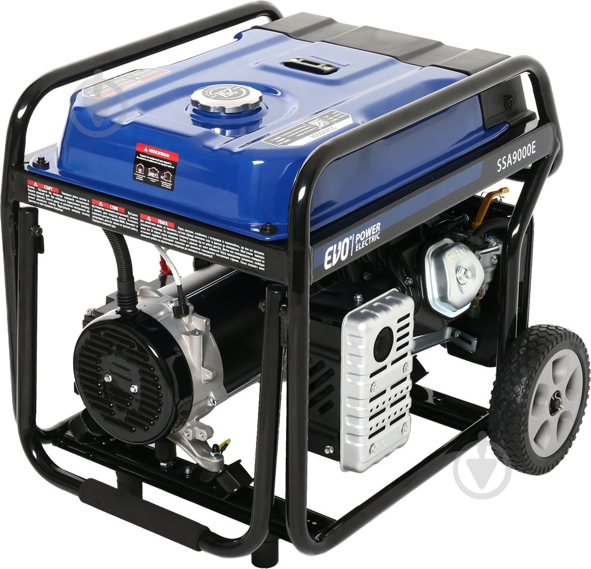 Генератор бензиновый EVO 7 кВт / 8 кВт 230 В SSA9000E - фото 2