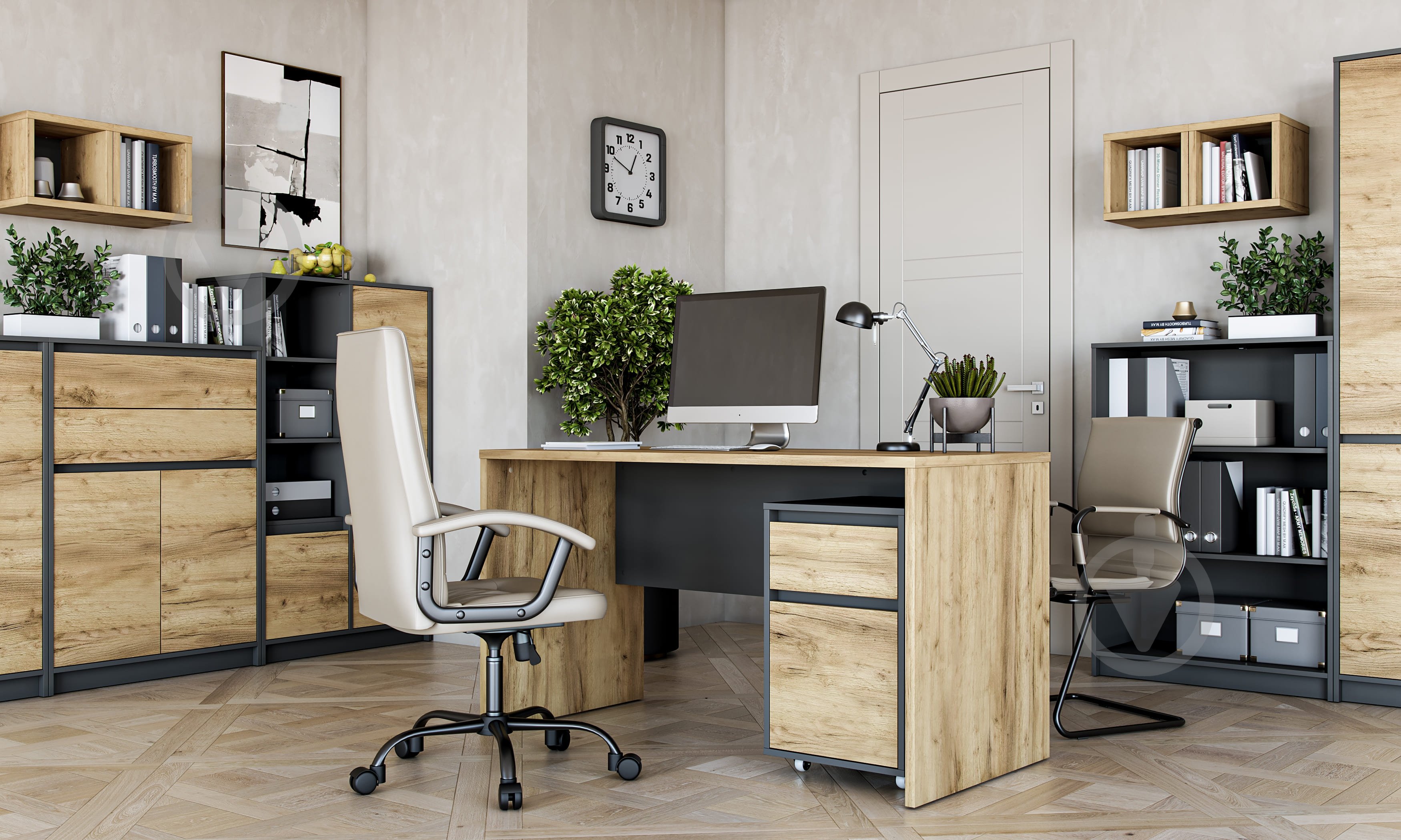 Офисная модульная система Грейд Кабинет руководителя Ален - фото 2