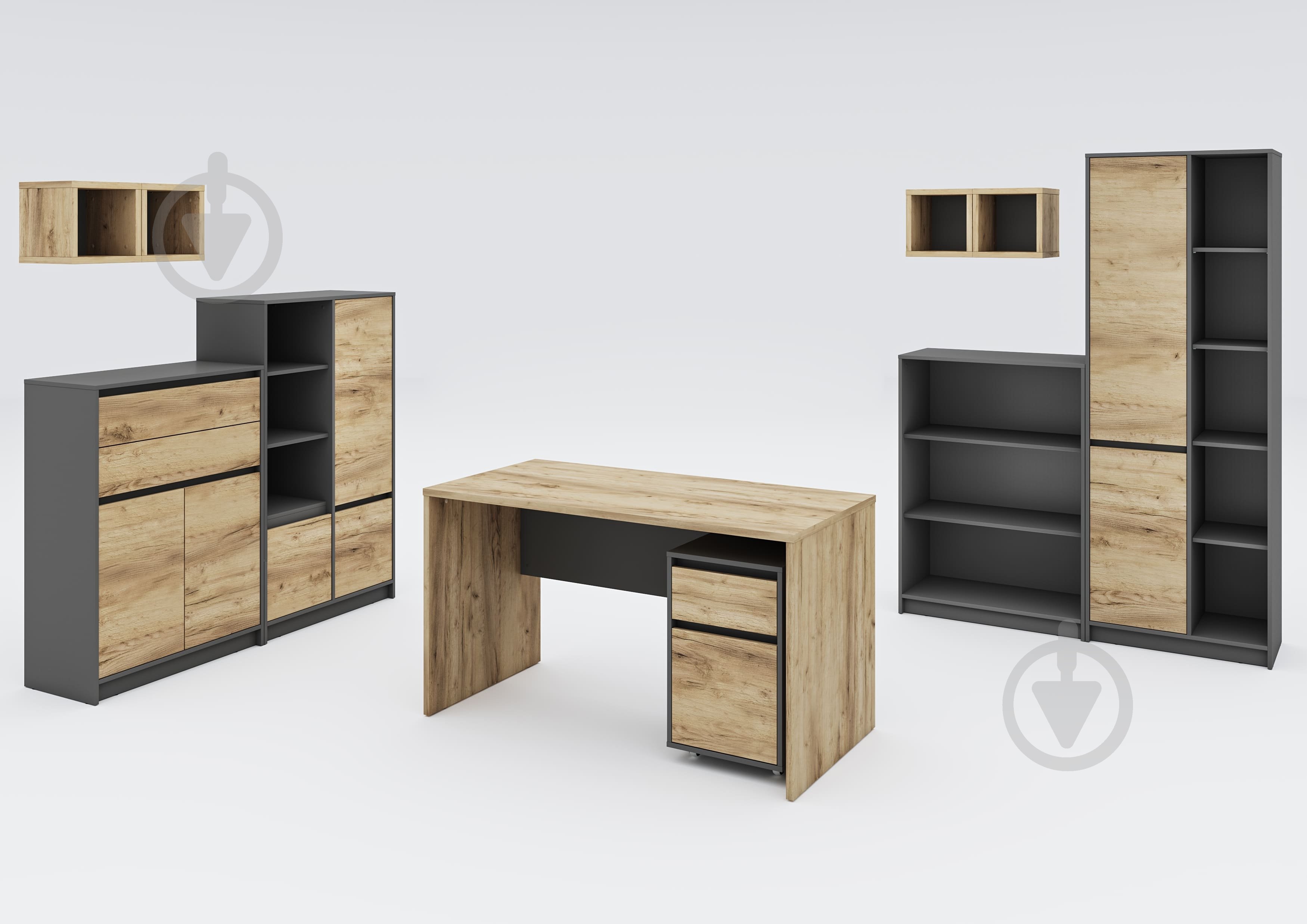 Офисная модульная система Грейд Кабинет руководителя Ален - фото 1