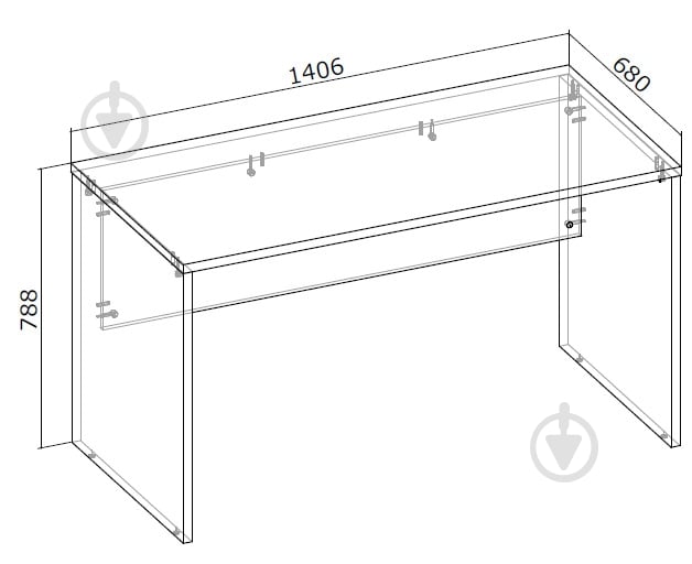 Офисная модульная система Грейд Кабинет руководителя Ален - фото 3