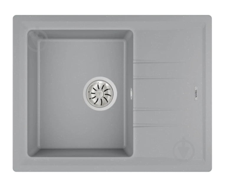 Мойка для кухни Teka STONE 45 B-TG 1B 1D серый металлик - фото 1 Мойка для кухни Teka STONE 45 B-TG 1B 1D серый металлик - фото 1