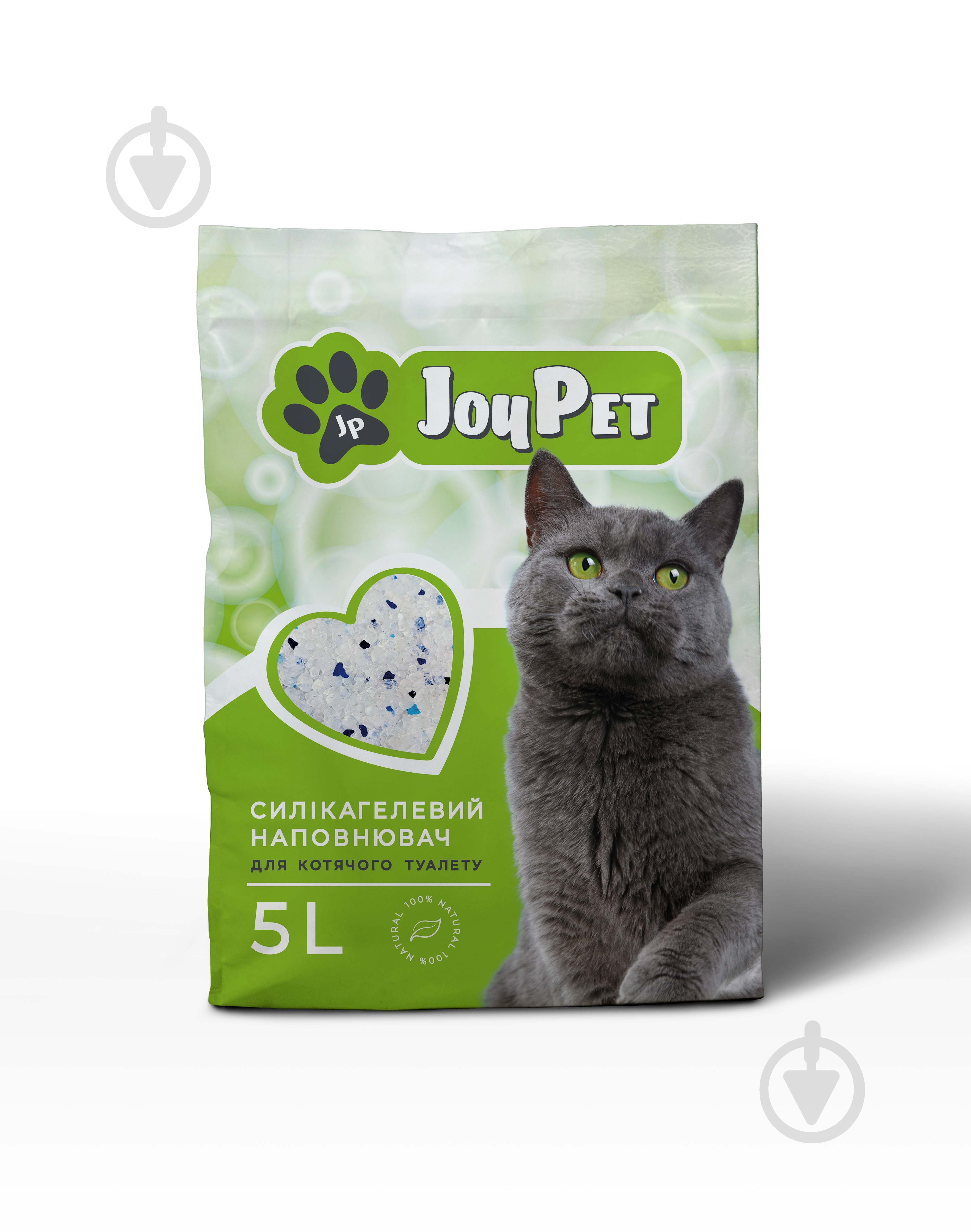 Наполнитель для кошачьего туалета JOYPET Силикагелевый 5 л 2,1 кг - фото 1