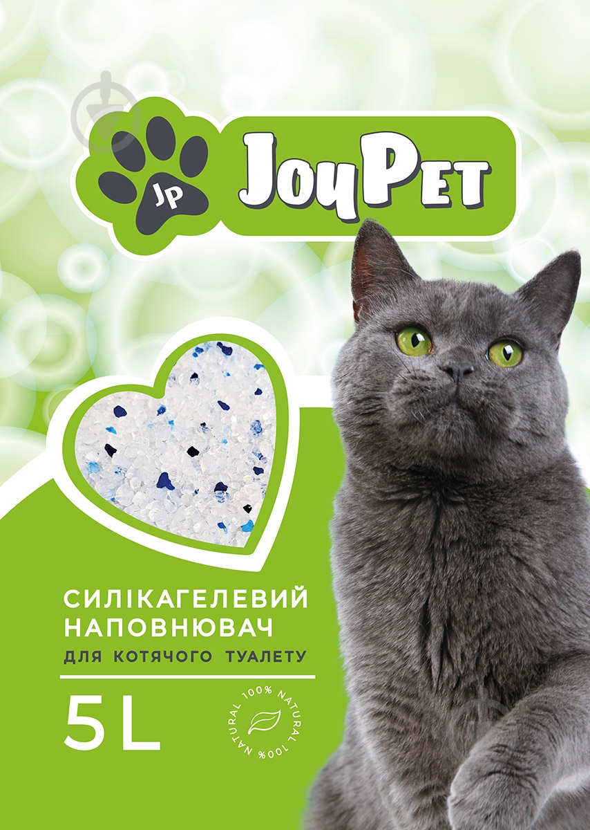 Наполнитель для кошачьего туалета JOYPET Силикагелевый 5 л 2,1 кг - фото 3