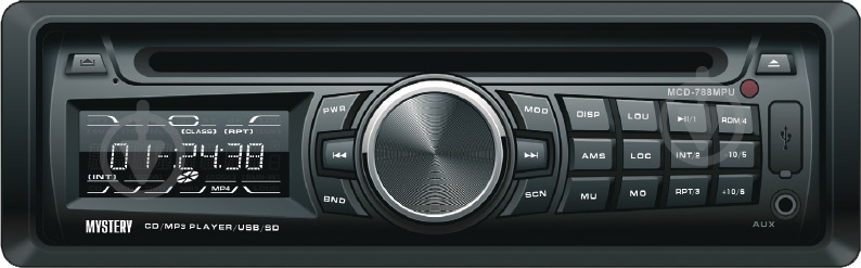 Автомагнитола Mystery MCD-788MPU - фото 1