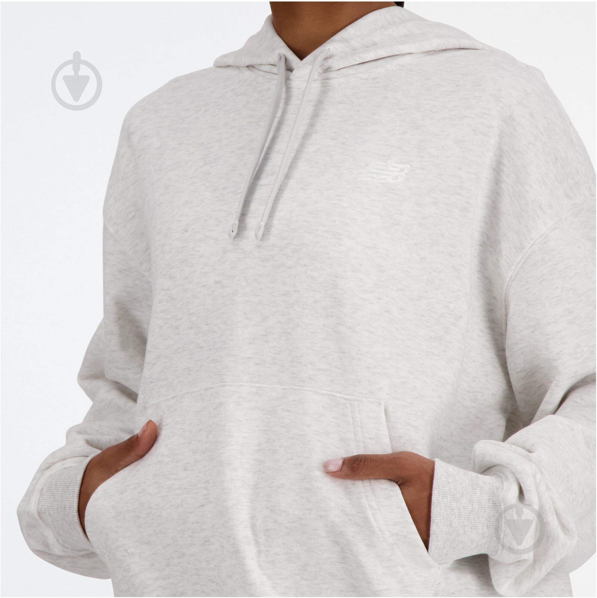 Джемпер New Balance Small Logo WT41507AHH р.M сірий - фото 4