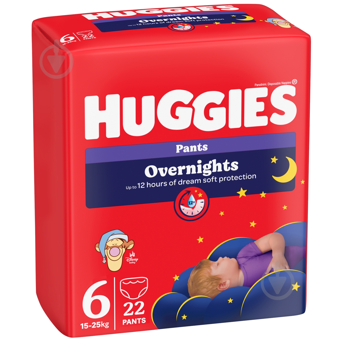 Huggies Підгузки-трусики Overnights Pants 15-25 кг 6 22 шт. - фото 2