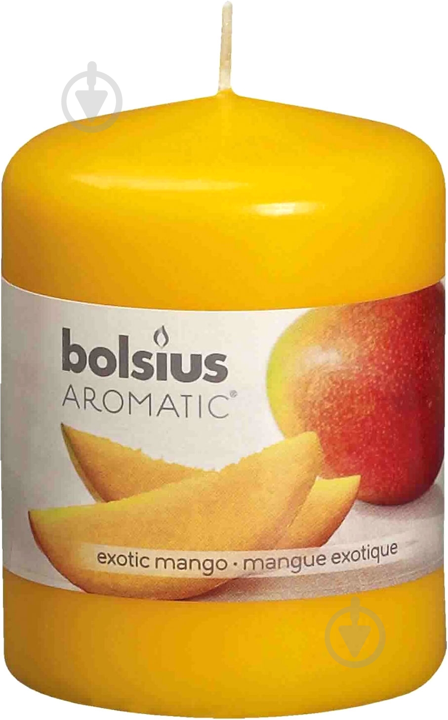 Свеча ароматическая Bolsius Манго 8х6 см BS80/60MG - фото 1