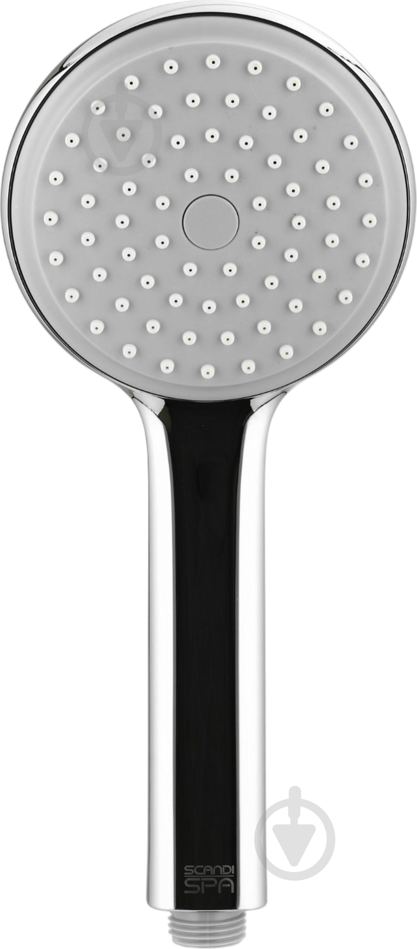 Ручной душ ScandiSPA 1 режим 105 мм (SH-H-1-105-GR-RD) - фото 2