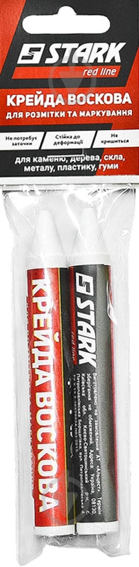 Мел восковый Stark 540025010 белый - фото 1