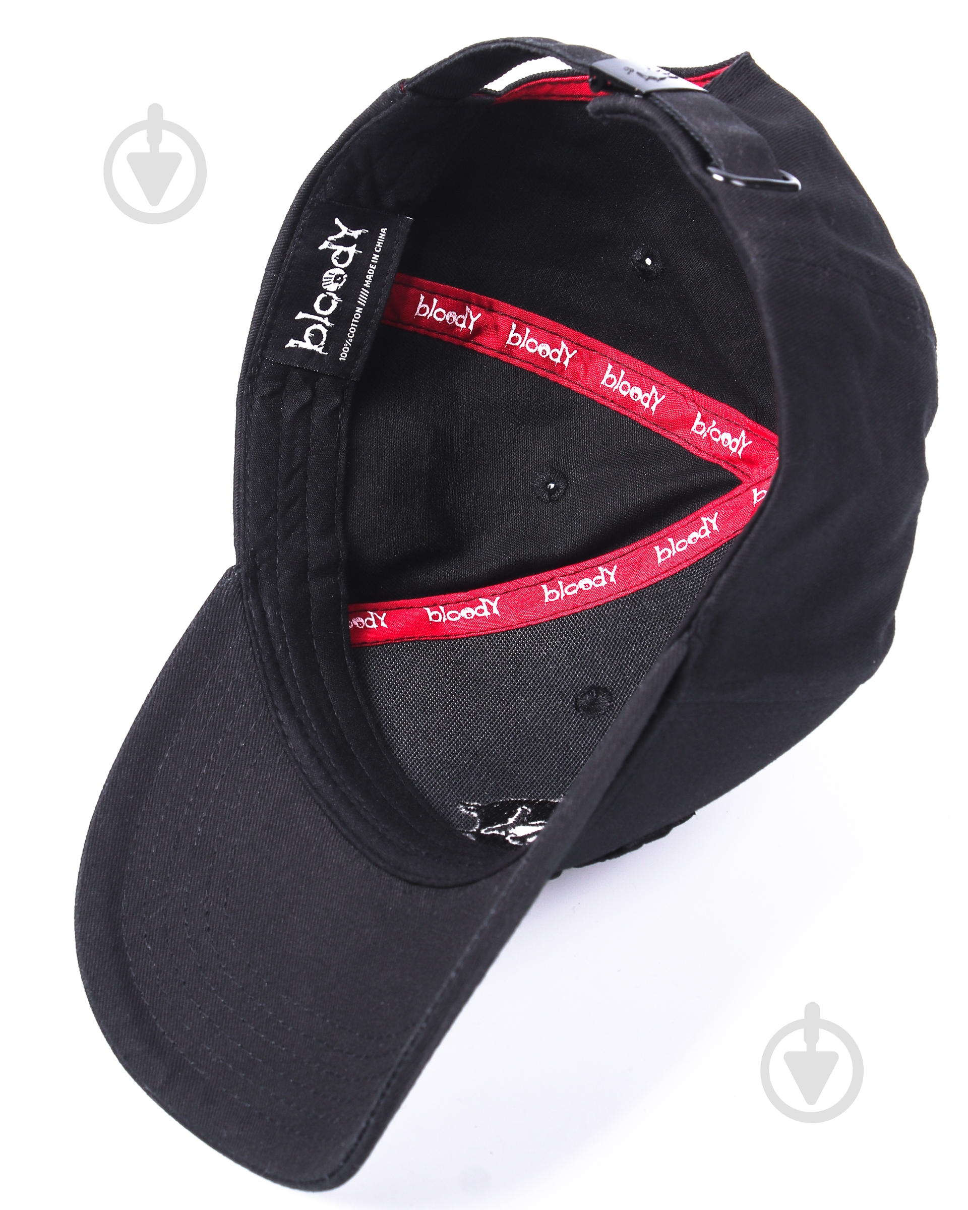 Бейсболка BLOODY FBDBSCAPBK р. one size черный - фото 3