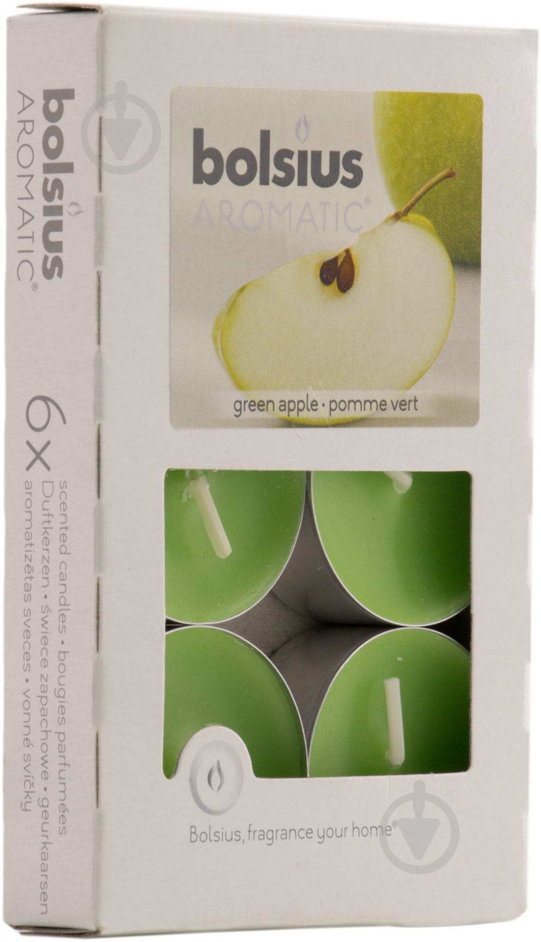 Набор свечей Яблоко BS17/38-6GAP Bolsius - фото 1