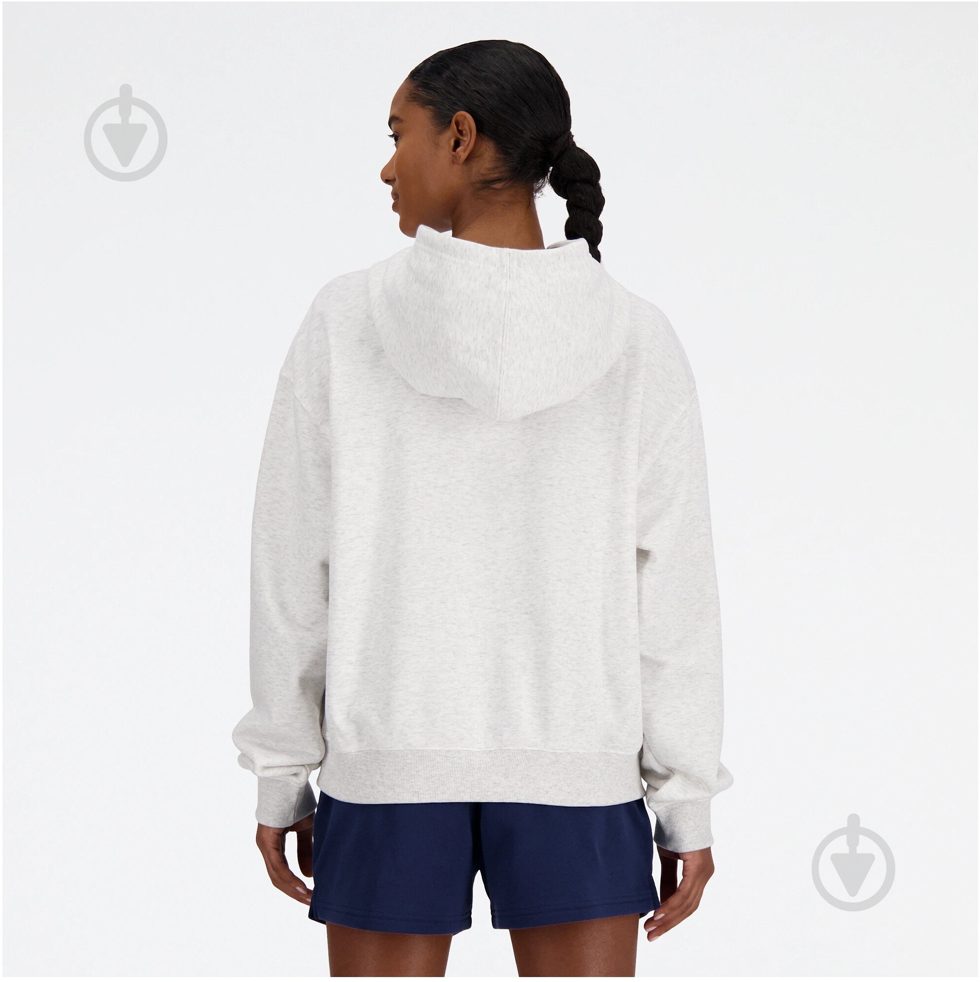 Джемпер New Balance Small Logo WT41507AHH р.XL серый - фото 2 Джемпер New Balance Small Logo WT41507AHH р.XL серый - фото 2