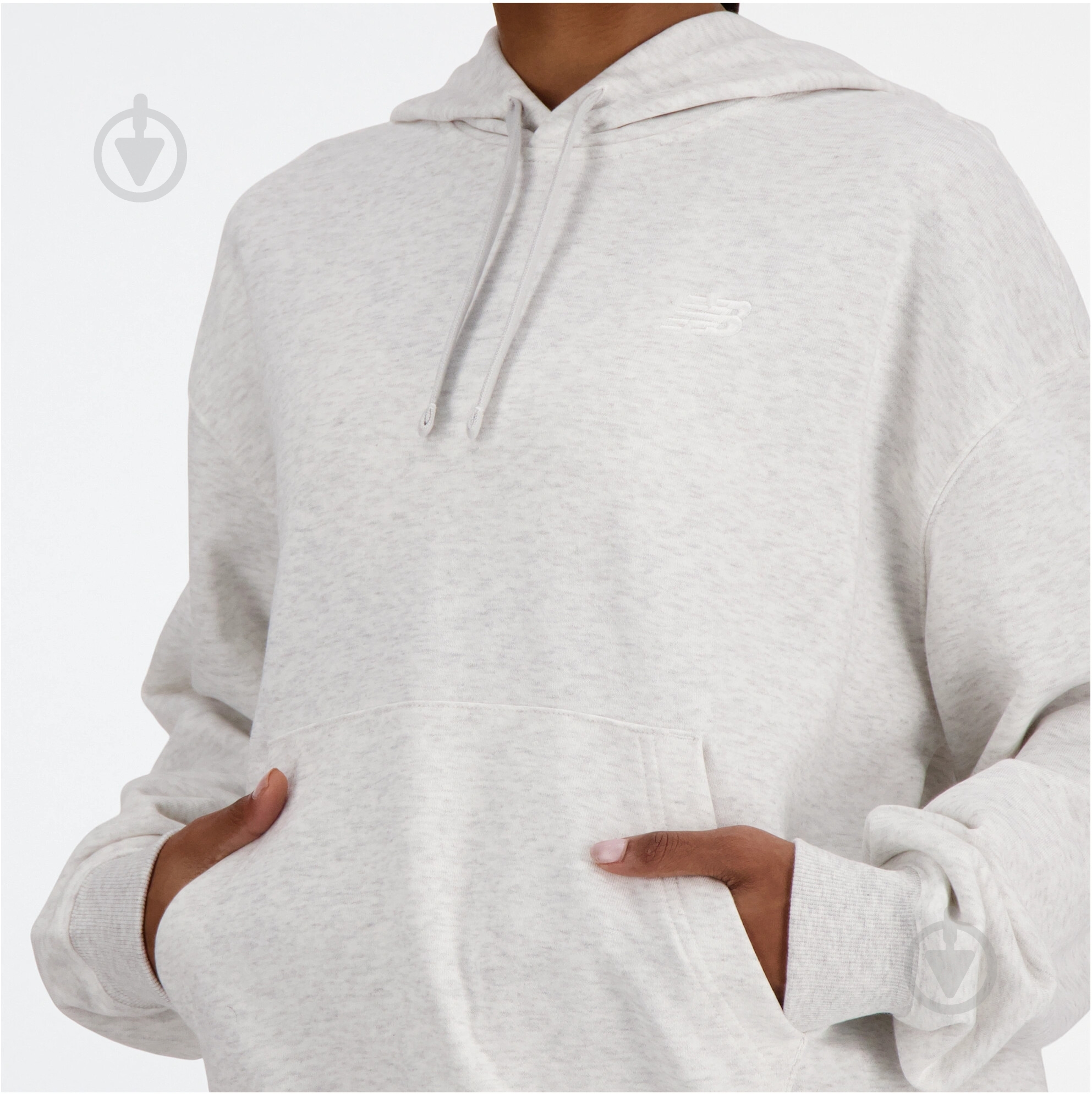 Джемпер New Balance Small Logo WT41507AHH р.XL серый - фото 4 Джемпер New Balance Small Logo WT41507AHH р.XL серый - фото 4