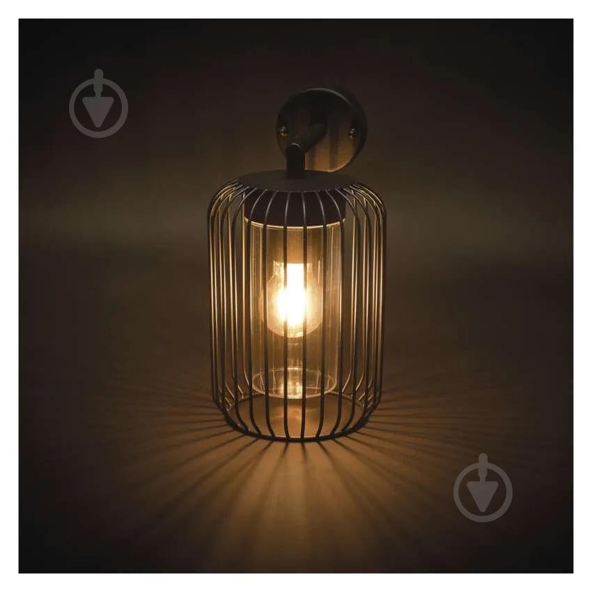 Светильник садовый Emos светодиодный настенный E27 15 Вт IP44 черный ZGD010P - фото 2 Светильник садовый Emos светодиодный настенный E27 15 Вт IP44 черный ZGD010P - фото 2