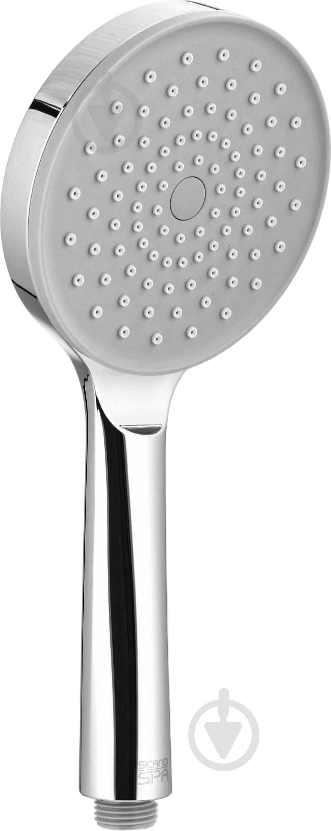 Ручной душ ScandiSPA 1 режим 115 мм (SH-H-1-115-GR-RD) - фото 1