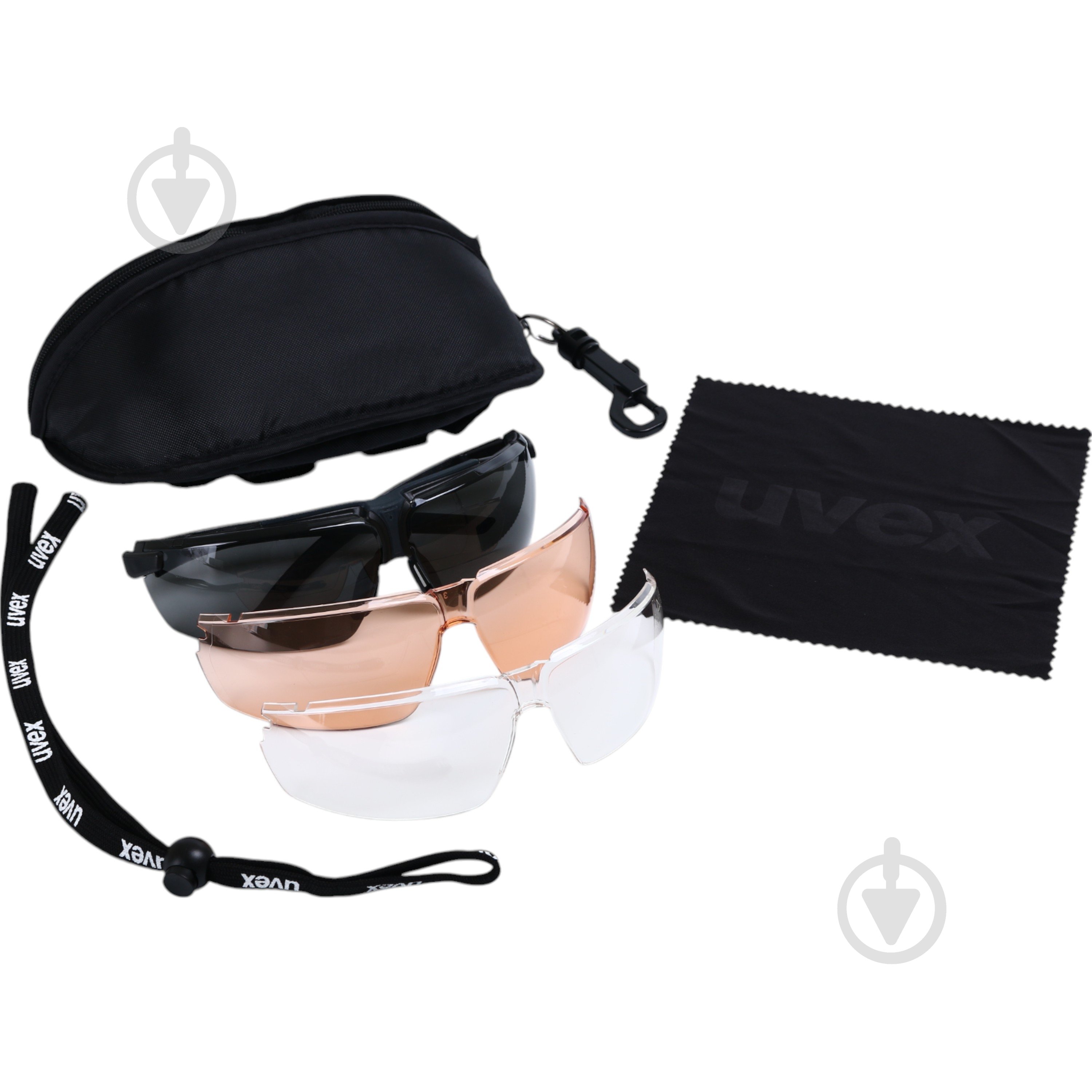 Очки тактические Uvex сет I-3 TACTICAL SET - фото 2 Очки тактические Uvex сет I-3 TACTICAL SET - фото 2