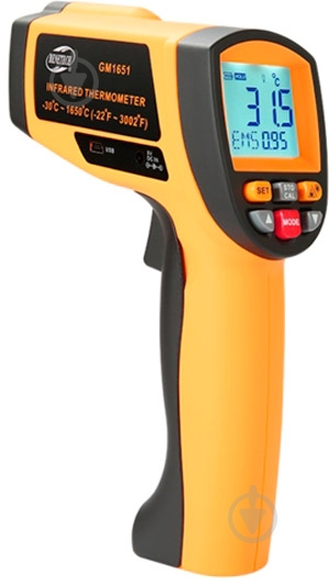Пирометр (бесконтактный термометр) BENETECH GM1651 - фото 1