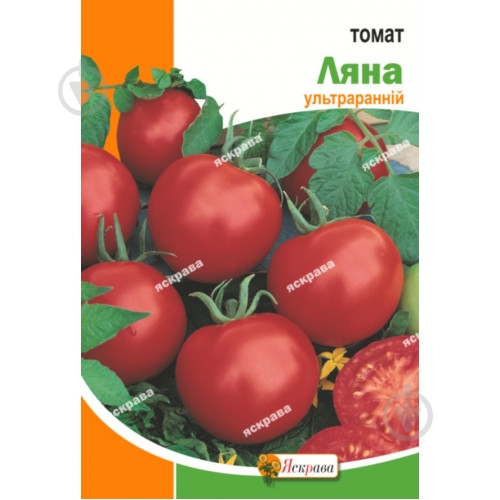 Семена Яскрава томат Ляна (4823069923792) - фото 1 Семена Яскрава томат Ляна (4823069923792) - фото 1