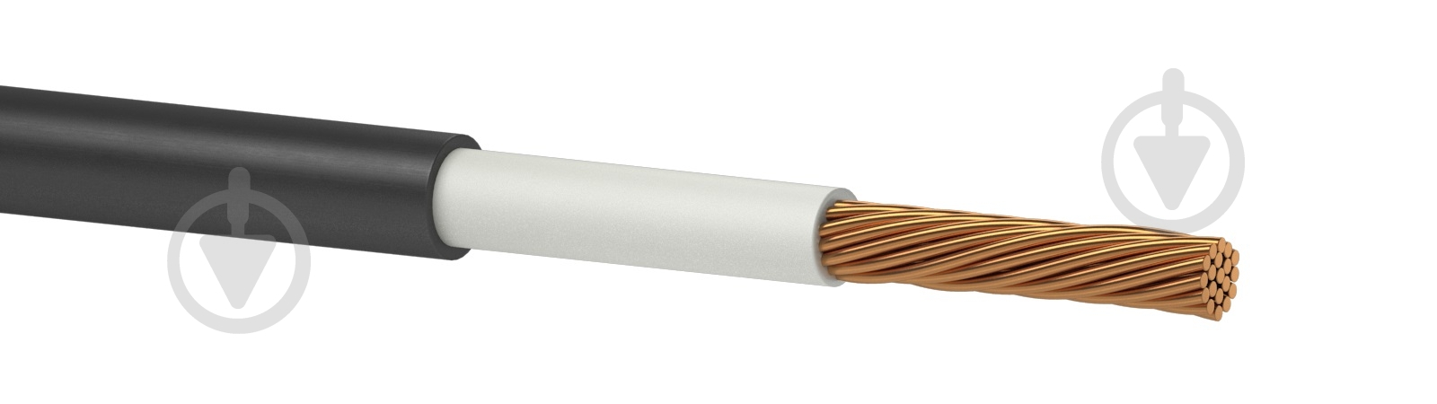 Кабель силовий Одескабель ВПП 1x2,5 мідь - фото 1