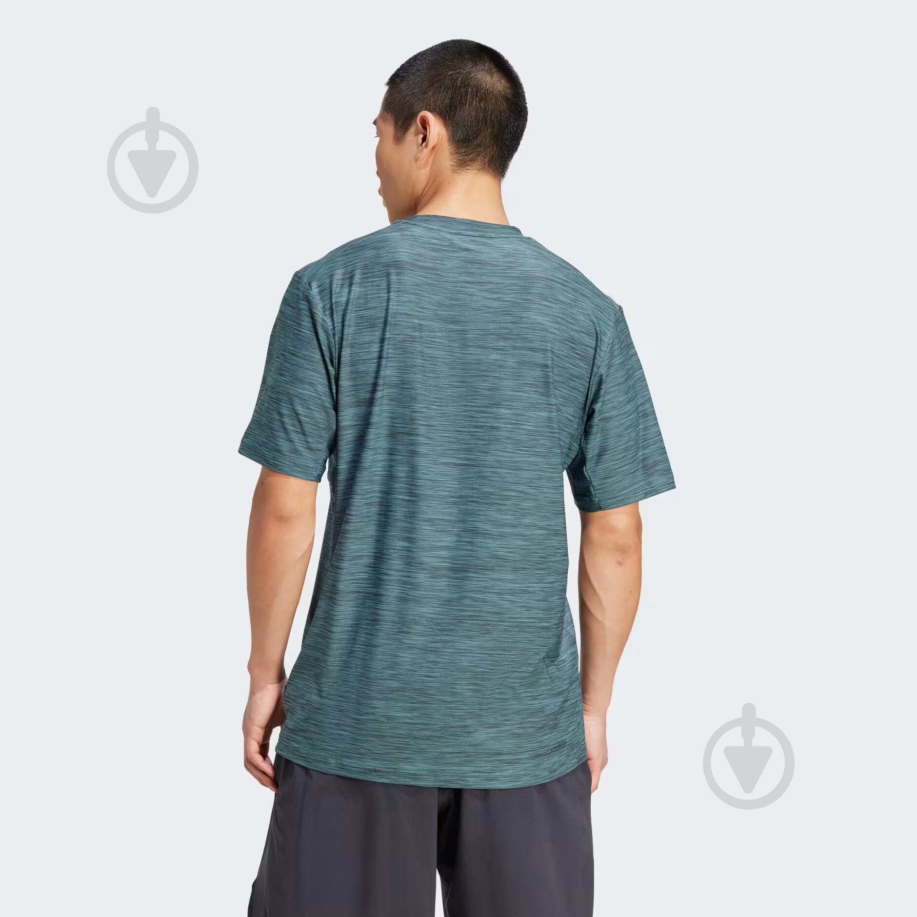 Футболка Adidas TR-ES STRETCH T KA7844 р.XL зеленый - фото 2 Футболка Adidas TR-ES STRETCH T KA7844 р.XL зеленый - фото 2