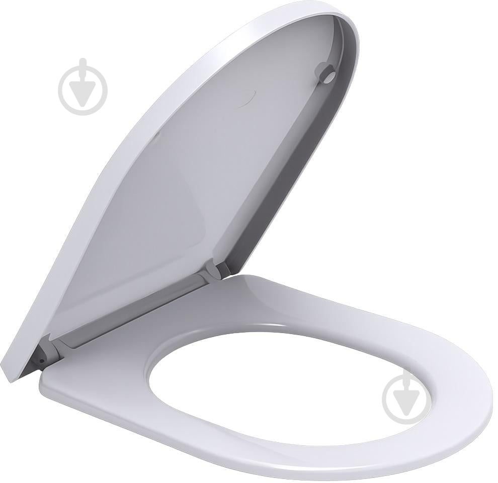 Сиденье для унитаза EGO SOFT CLOSE Quick release 42,5х36 см - фото 1