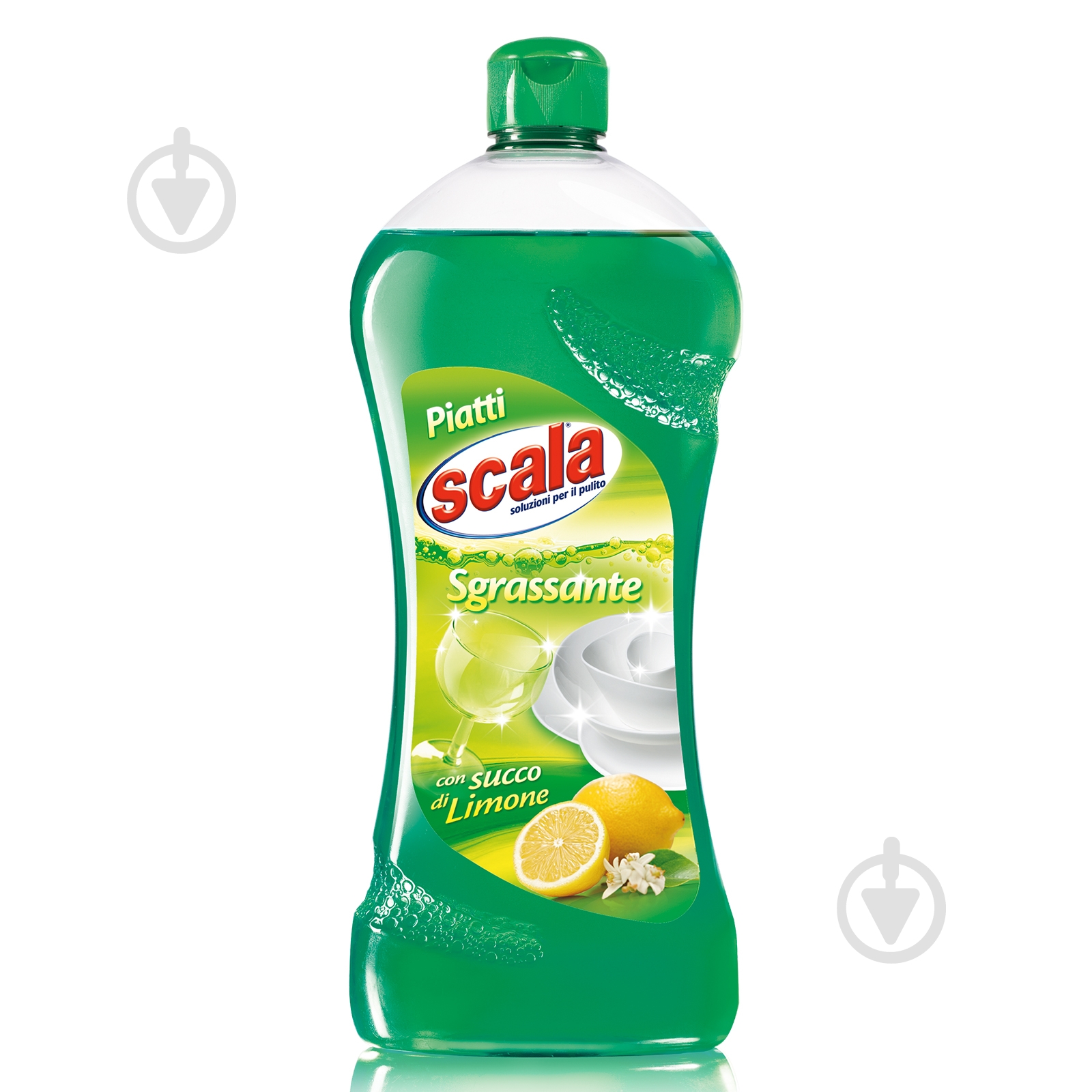 Жидкость для ручного мытья посуды Scala Piatti Limone 0,75 л - фото 1 Жидкость для ручного мытья посуды Scala Piatti Limone 0,75 л - фото 1